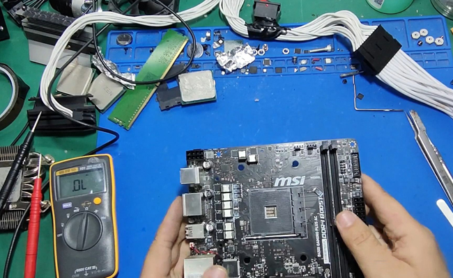 武汉东西湖区华硕电脑主板维修